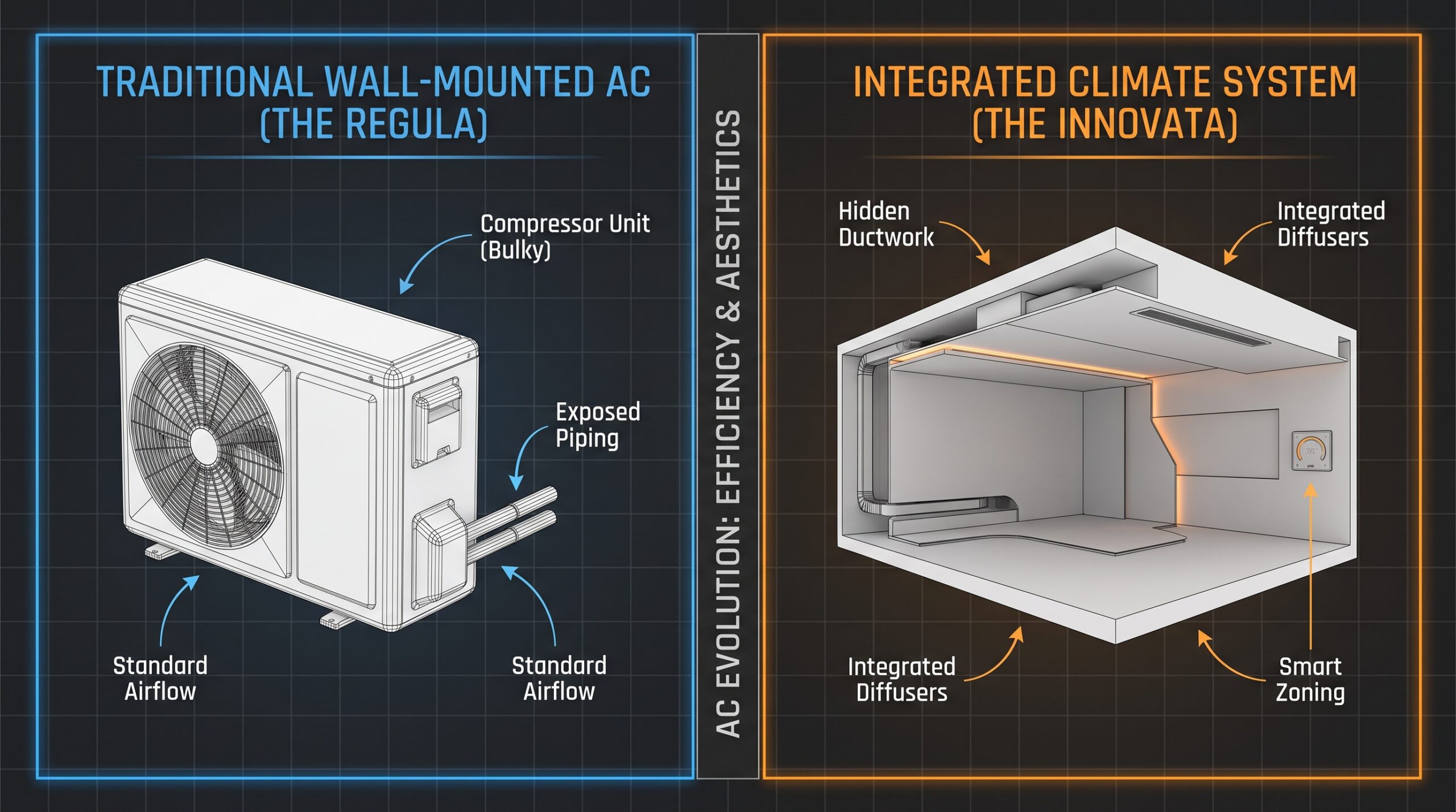 Midea Portable Split window bracket design bypassing European building facade regulations