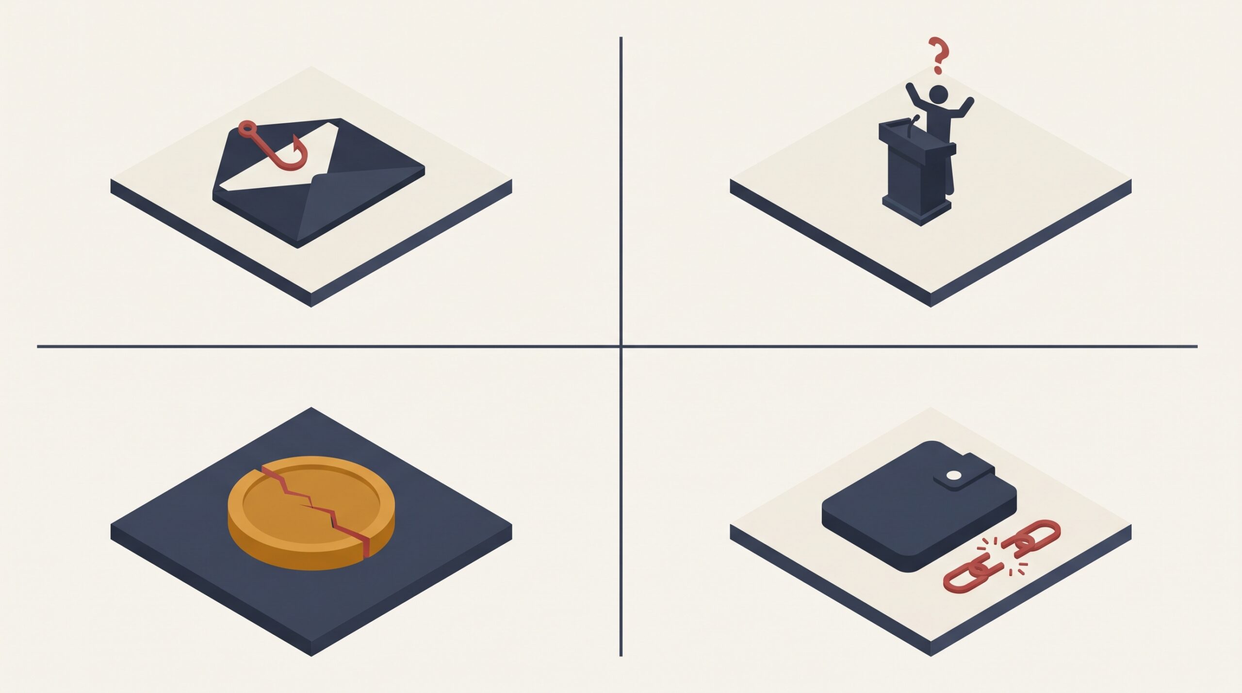 Common cryptocurrency scam types and how to identify them