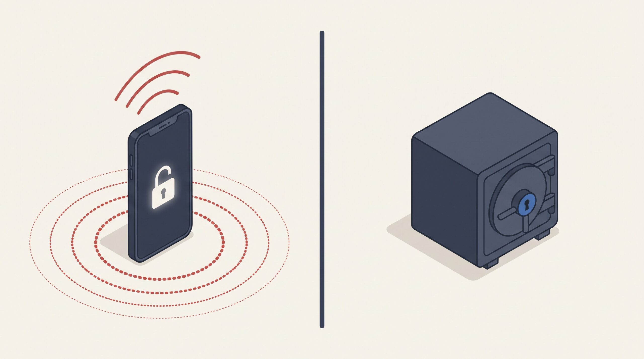 Hot wallet vs cold wallet security comparison